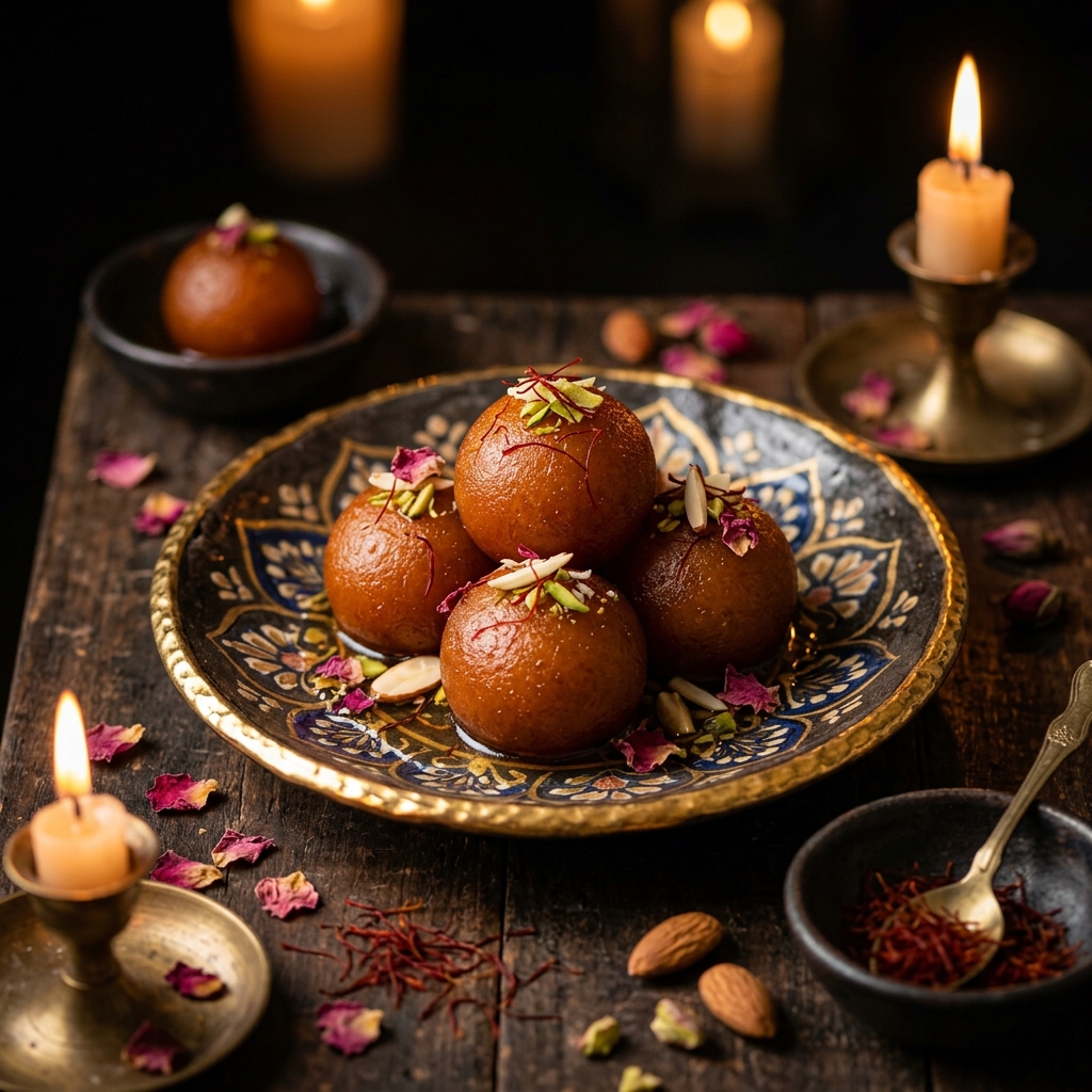 Rose Water Gulab Jamun