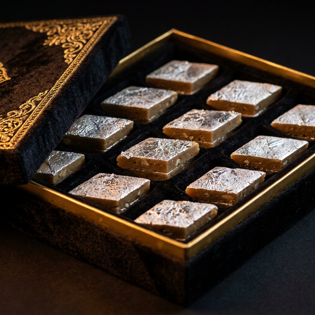 Silver Vark Kaju Barfi